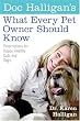 Doc Halligan's What Every Pet Owner Should Know: Prescriptions for Happy, Healthy Cats and Dogs