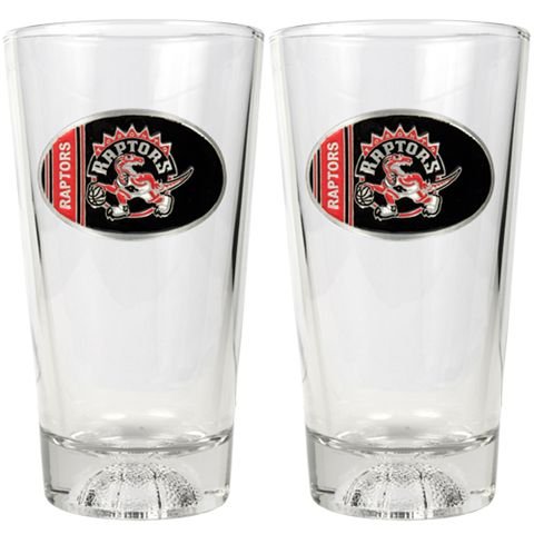 Toronto Raptors Pint Ale Beer Glasses