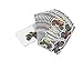 Monster Truck Party Favors for 12 - Pull-Back Trucks 3 Inch (12), Monster Truck Stickers (12 Sheets), Checkered Flags (24), and a Happy Birthday Sticker (Total 49 pieces)