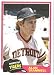 1981 Topps # 709 Alan Trammell Detroit Tigers Baseball Card