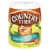 Country Time Lemonade Ice Tea, 19-Ounce Canisters (Pack of 6)