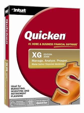 Quicken XG 2006 [Old Version]