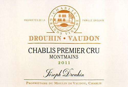 2011 Joseph Drouhin Vaudon Chablis Montmain 1er Cru Burgundy 750 mL