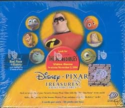 Upper Deck Disney Treasures Collectible Cards Unopened Hobby Box (24 packs per box, 5 cards per pack, randomly inserted original sketch cards from Disney Artists, "Filmography" cards of Donald Duck, Lion King Anniversary cards, and a shot at finding a Carl Barks Autograph card!)