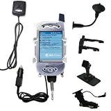 Car / Auto Multi Adapter Mount Holder GPS Navigation Kit for the AT&T SX56 PPC with built in charger - Gomadic Brand
