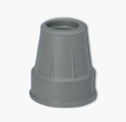 HealthPersonalCare: Walker Tips Grey 1 1/8