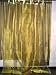 Organza Sheers-2 Organza Gold Embroidereded Sari Curtains Sheers Drapes Panel 92" Tabs