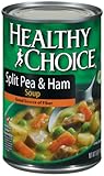 Healthy Choice Split Pea and Ham Soup, 15-Ounce Cans (Pack of 12)
