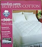 MARRIKAS Cotton 300TC Mattress Pad OLYMPIC QUEEN