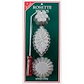Ursula Dessert Shell Rosette Iron 4-pc. Set