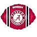 Alabama Crimson Tide Football Shaped 18