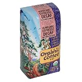 The Organic Coffee Co. Whole Bean Coffee, Organic Espresso, Decaffeinated, 12-Ounce Bag (Pack of 3)