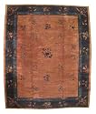 Hand knotted Antique Chinese Art Deco Rug (12'X14' 6")