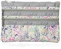 LeSportsac 3 Zip Cosmetic Case Cosmetic Bag, Prism Snake, One Size
