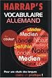 Harrap's : Vocabulaire allemand