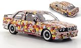 BMW M3 (E30) Art Car, Michael Jagamara Nelson, 1990, Model Car, Ready-made, IXO 1:43