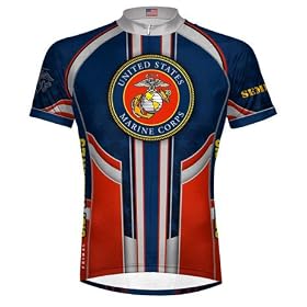 Buy Primal Wear USMC Team Marines USMC Marine Corps Cycling Jersey with DeFeet Socks - Choice of Size