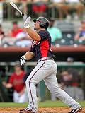 Atlanta Braves v Houston Astros, KISSIMMEE, FL - MARCH 01: Dan Uggla Photographic Poster Print by Mike Ehrmann, 12x16