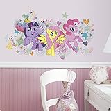 RoomMates RMK2708GM My Little Pony Wall Graphix Peel and Stick Giant Wall Decals