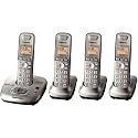 Panasonic KX-TG4024N DECT 6.0 PLUS 4-Handsets Cordless Phone w/Answering System