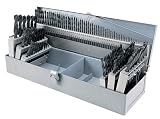 Steelex D1137 HSS Drill Bit Set in Steel Index, 115-Piece