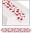 Printed Heart Table Runner Party Accessory (1 count) (1/Pkg)