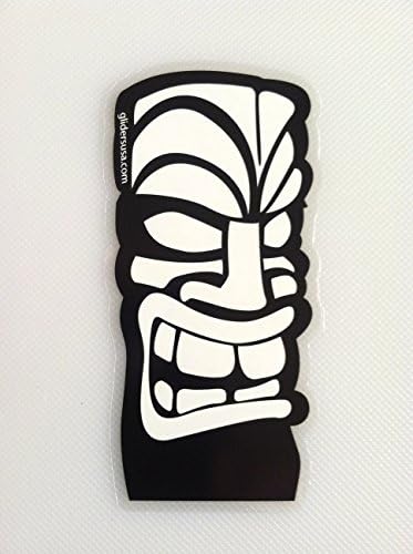 Tiki God 1 Hawaii Large Surfing Sticker Decal