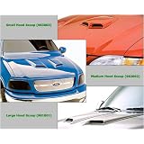 Auto Ventshade 992001 Unpainted Sport Compact Cowl Induction Hood Scoop by Auto Ventshade