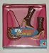 Barbie My Design Scene Accessories - Brown High Heel Boots and Fashion Purse