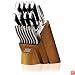 ChicagoCutlery Fusion 18-Piece Set including Honey Maple Wood Block