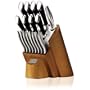 ChicagoCutlery Fusion 18-Piece Set including Honey Maple Wood Block ChicagoCutlery Fusion 18-Piece Set including Honey Maple Wood Block