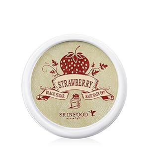 Skinfood Black Sugar Strawberry Mask Wash Off, 3.53 Ounce