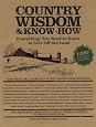 Country Wisdom & Know-How