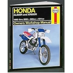 Honda XL600R & XR600R '83'00 (Owners Workshop Manual)