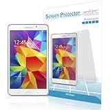 Galaxy Tab 4 8.0 Screen Protector, amFilm Screen Protector for Samsung Galaxy Tab 4 8.0 inch Premium HD Clear (2-Pack) [Lifetime Warranty]