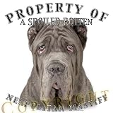 Neapolitan Mastiff Mousepad Dog Mouse Pad Property Of