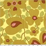 Amy Butler Lotus Morning Glory Mustard