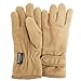 FLOSO Big Girls Childrens/Kids Plain Thermal Thinsulate Fleece Gloves (3M 40g)