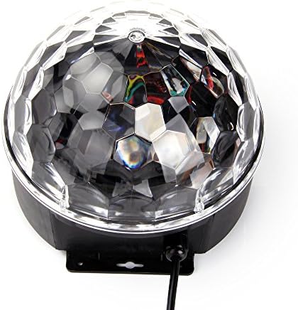 Mansa Dj Club Disco KTV Party Bar RGB Crystal LED Ball Projector Stage Effect Light