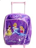 Princess Cinderella Belle Sleeping Beauty (Dreams do Come True) Kids Small Rolling Backpapck - Nice Graphic, best deal