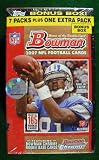2007 Bowman Football Value Box * 8 Packs *