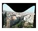 Barcelona as seen from inside Antoni Gaudi's Sagrada Familia #1 Scenic Poster Print by Bel Phos, 10x8