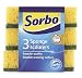 PACK 3 SPONGE  SCOURERS