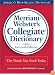 Merriam-Webster's Collegiate Dictionary, 11th Edition (Red Kivar Binding with Jacket)