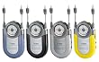 Coby CX2 Mini AM/FM Stereo Pocket Radio with Neck and Arm/Hand Straps - Yellow