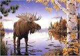 Majestic Moose Jigsaw Puzzle 1000pc