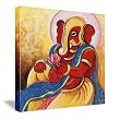 Ganesh Painting Wall Canvas