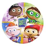 Super Why! Dinner Plates (8 count) Child