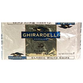 Ghirardelli Chocolate Classic White Chocolate Baking Chips, 11 oz. by Ghirardelli