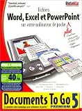 Documents To Go Premium V5.0 French Version